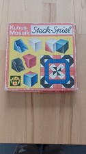 Kubus Mosaik Steck Spiel aus DDR Zeiten