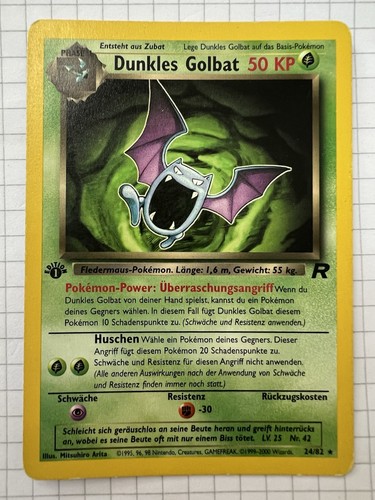 Dunkles golbat 1st - golbat, 24/82