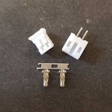 2 Pin Stecker und Buchse für