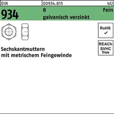 Sechskantmutter din 934 m30x - sechskantmutter,