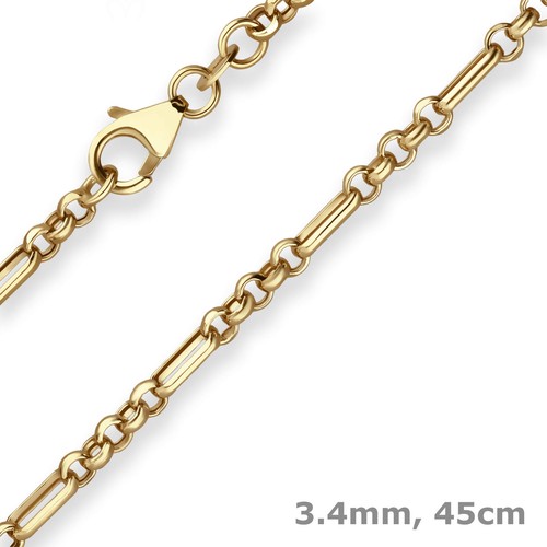 4mm fantasiekette goldkette - fantasiekette,