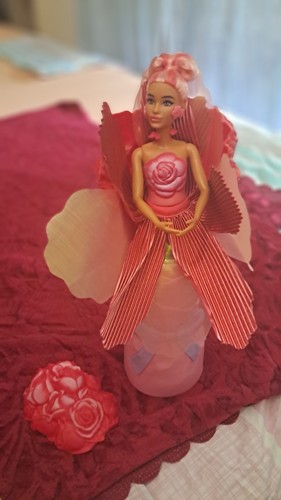 Barbie pupe fee - fee, rosa