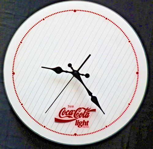 Coca cola wanduhr kunststoff - coca-cola, wanduhr,