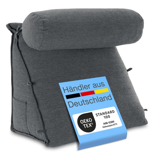 Rückenkissen mit nackenrolle - mit,