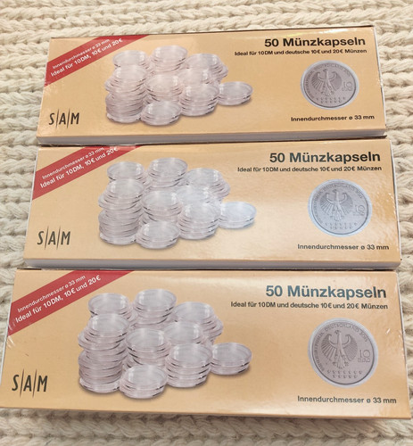 150 münzkapseln für 20 - 150,