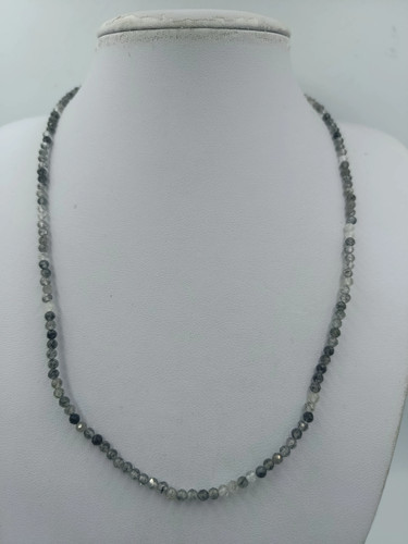 Feine kette mit grauen - kette,