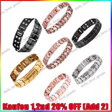Kupfer Armband starken Magnetfeld Therapie Arthritis Gesundheit  1,5cm Breit