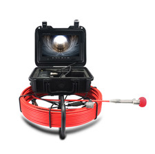 Profi Rohrkamera / Kanalkamera mit 30m Kabel & Monitor, Aufnahmefunktion,