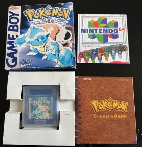 Pokemon blaue edition - pokemon,
