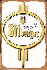 Bitburger Bier Vintage-Stil