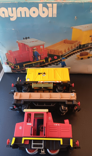 Playmobil eisenbahn diesellok - playmobil,