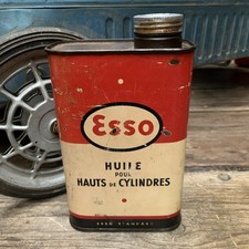 Esso Standard Öldose 50er Patina seltene 1 Liter Deko Vespa Oldtimer Messbecher 