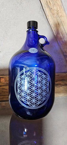 Oder henkelflasche blau - 2l,