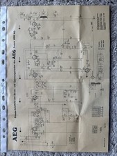 Prinzip Schaltbild AEG- Supers