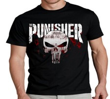 The Punisher Skullmotiv Totenkopf Superhelden Motiv T Shirt 1