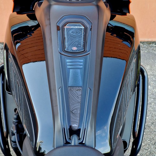 Aufkleber motorrad tank - aufkleber, 3d