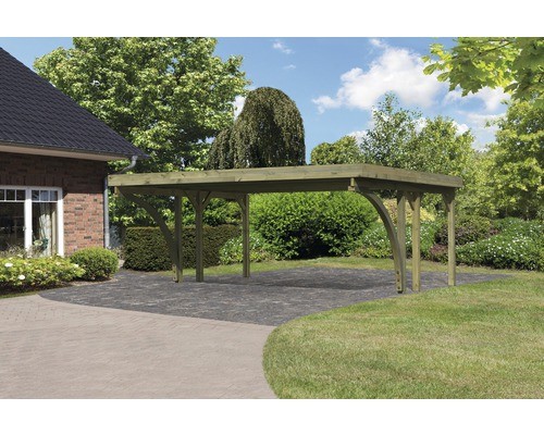 Doppelcarport karibu caan - doppelcarport,