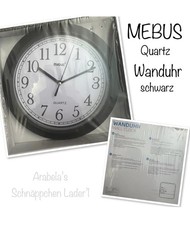 MEBUS Quartz Wand-Uhr ca. 21