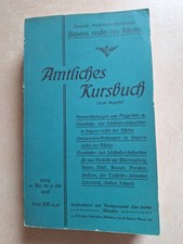 Amtliches kursbuch bayern - amtliches,