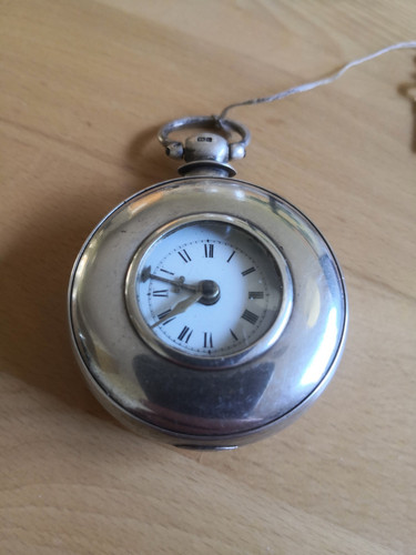 Spindeluhr taschenuhr silber - taschenuhr,