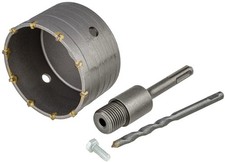 Bohrkrone 100 mm Dosenbohrer SDS PLUS Ziegel Marmor Beton Lochsäge