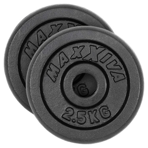 Maxxiva hantelscheiben 2er - hantelscheiben,