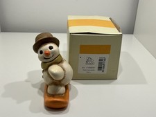 Thun Bozner Figur Schneemann mit OVP 8 cm. - Top Zustand