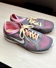 Nike Lunarlon Gr. 39 UK 5,5 Rosa Pink Grau Jogging Running Sport