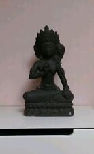 Buddha Steinfigur Steinguss Gartendekoration Beton Figur Gartendeko H-44cm