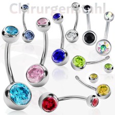Piercing Bauchnabel Bauchnabelpiercing Banane  Chirurgenstahl ++BLITZVERSAND++