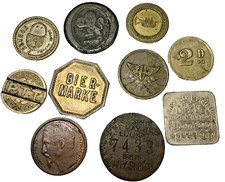 Sammlung Europa Token Bier