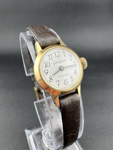 Glashütte vintage damenuhr - glashütte,