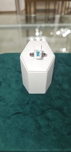 750 weißgold ring - ring, mit