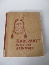 Karl May   Welt der Abenteuern  Sammelbilderalbum  BiOX   50 er