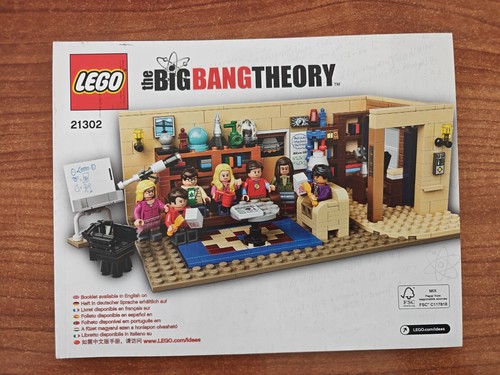 Lego booklet 21302 the big - 21302,
