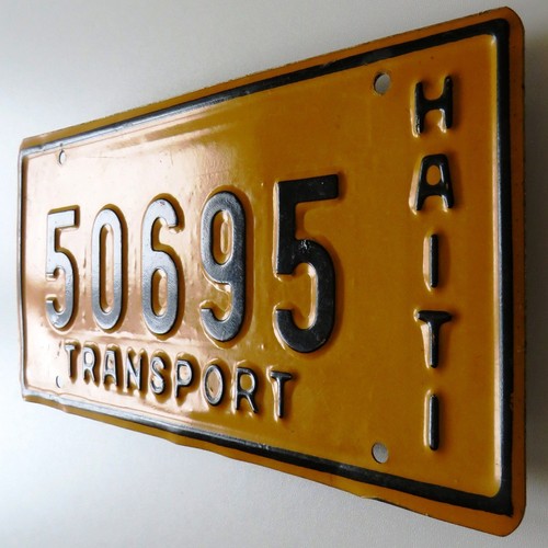 Haiti altes nummernschild - haiti,