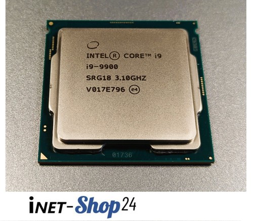 Intel core 9900 cpu - i9-9900,