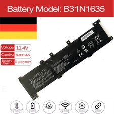 B31n1635 akku für asus - b31n1635,