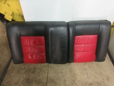 Rückbank Rücksitz Sitz hinten Recaro Color Conzept rot Leder VW Golf 3 GTI 