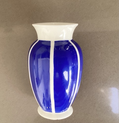 Art deco vase max - rösler, blau