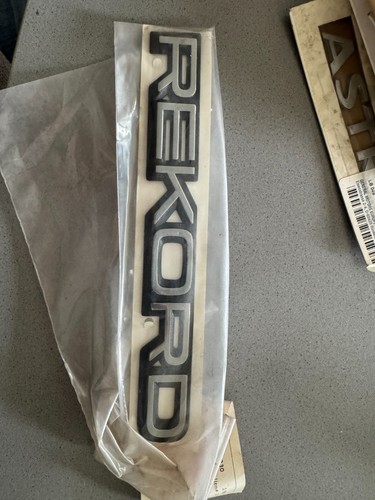 Opel rekord schriftzug - rekord,