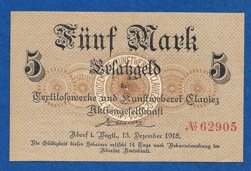 123 notgeld adorf - 123,