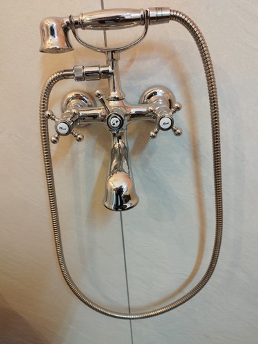 Badewannenamatur old chrom - badewannenamatur,