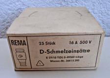 Schmelzeinsätze - -,
