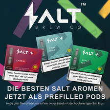 SALT PLUS E-Zigarette E-Shisha