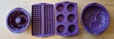 Tupperware Silikon Backformen Waffel Muffins Kuchen Gugelhupf Konvolut Backen