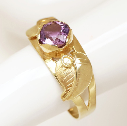 Amethystring karat 375 - amethystring,