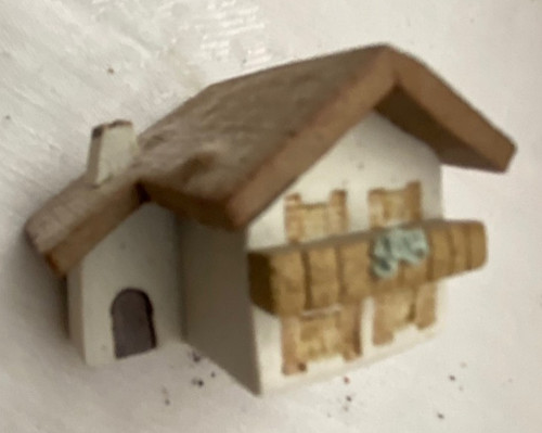 Bauernhaus für setzkasten - -,