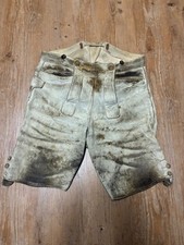Alte Lederhose aus Hirschleder