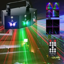 9-Eyes LED RGB Licht DJ Laser